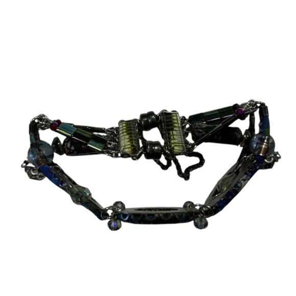 Ayala Bar Grey + Purple Bracelet - Picture 2 of 2